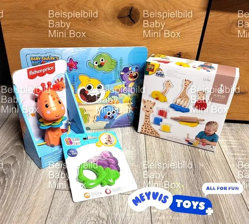 Baby Spielzeug Mini Mystery Box Kinder Geschenk Paket Kleinkind Mischpaket Neuware Markenware Überraschung Set Surprise Mix NEU