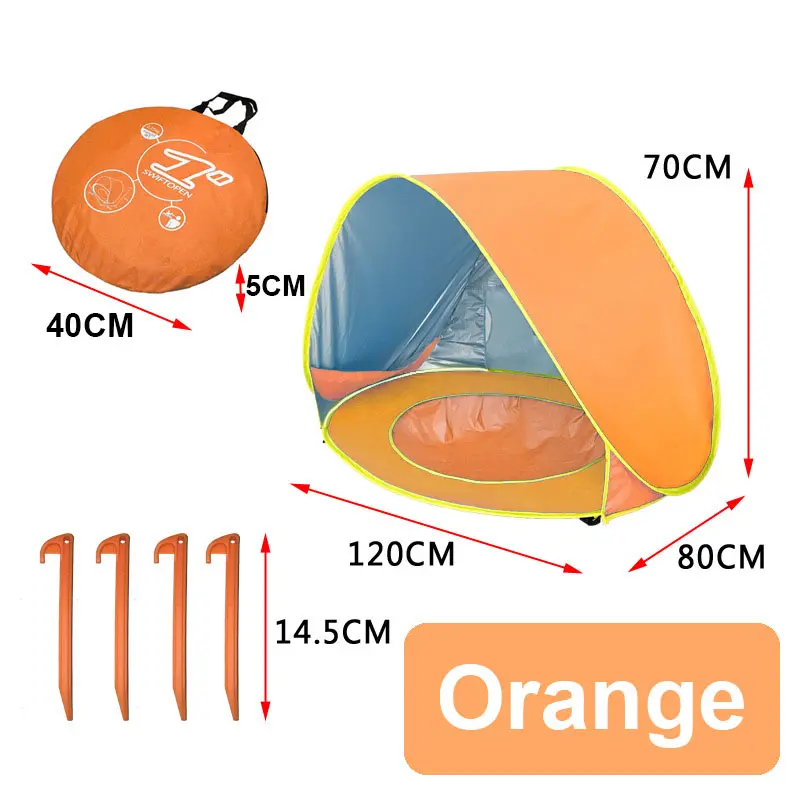 Baby Strandzelt mit UV-Schutz LSF 50+ | Outdoor – Bimbino