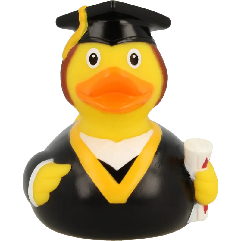 Bachelor Master Abschluss Ente Badeente Quietscheente Lilalu