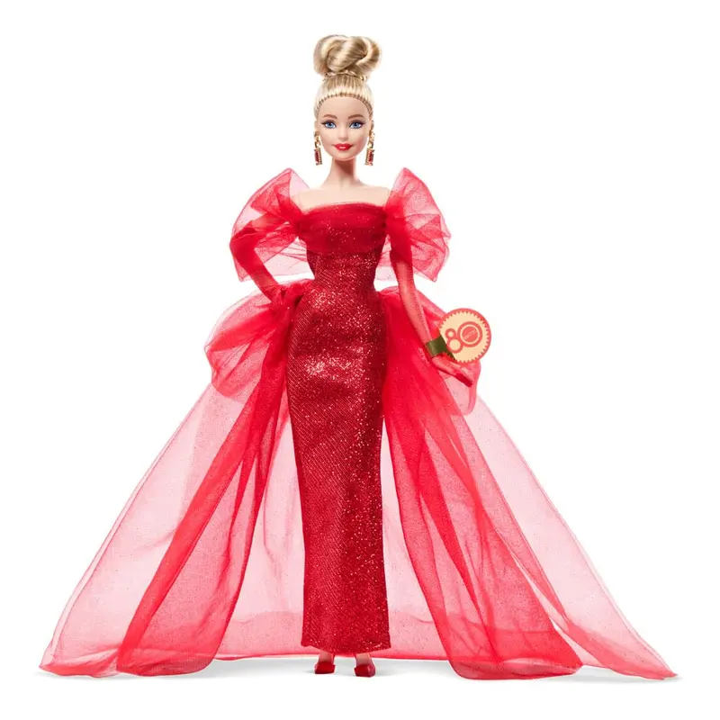 Barbie Signature Puppe 80th Anniversary Blonde