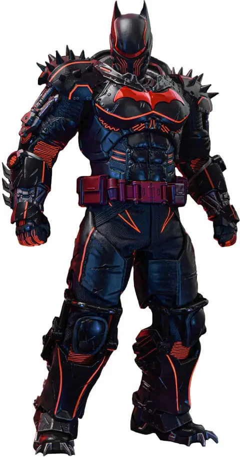Batman Arkham Origins Videogame Masterpiece Actionfigur 1/6 XE Suit Hellbat Version Hot Toys Exclusive 33 cm