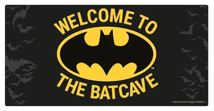 Batman Blechschild Welcome to the Batcave 60x30 cm