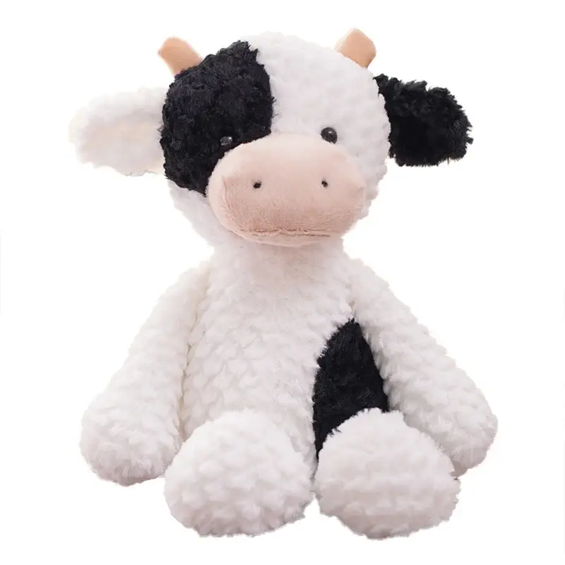 Bauernhof Kuscheltiere 3er-Set | Frosch, Kuh & Hund – Bimbino
