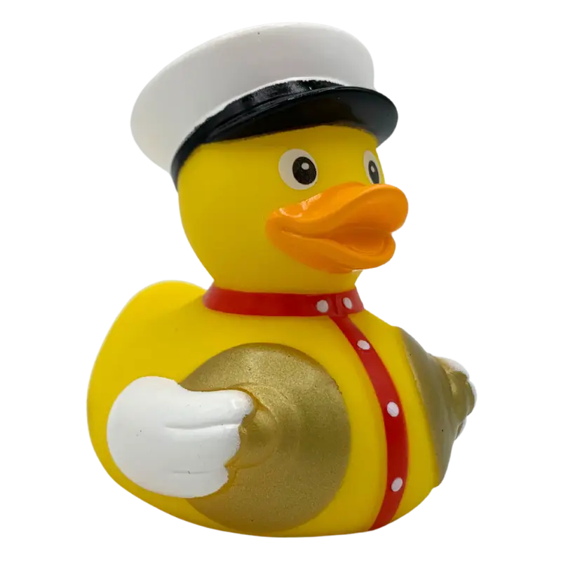 Becken Musikkapelle Ente Badeente Quietscheente Schnabels