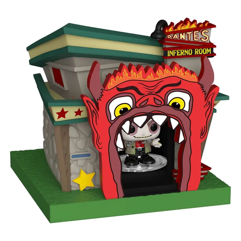 Beetlejuice Bitty POP! Towns Vinyl Figur Beetlejuice and Dante's Inferno Room