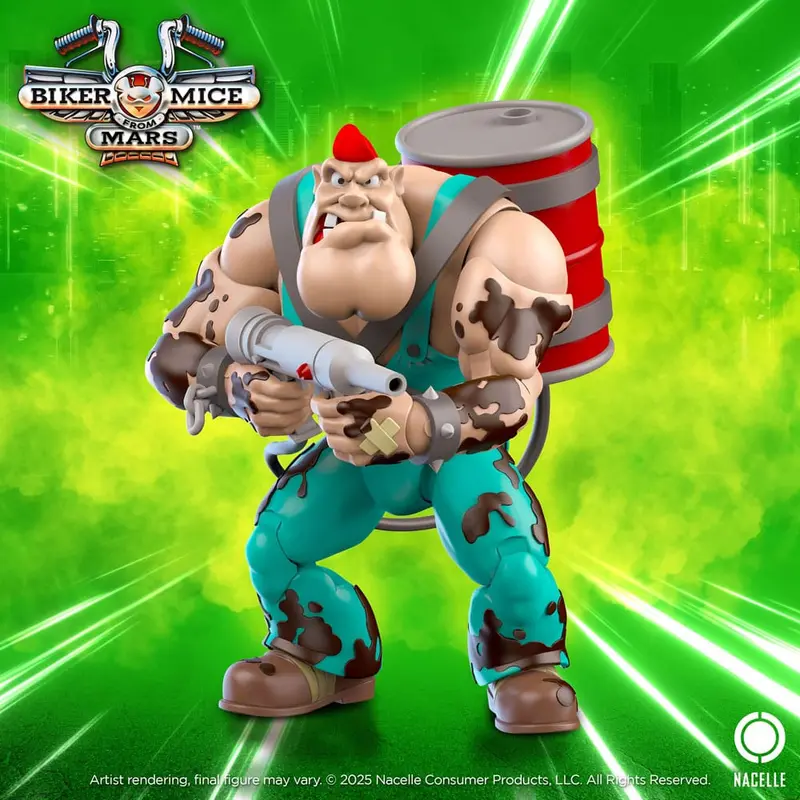 Biker Mice From Mars Actionfigur Greasepit 23 cm