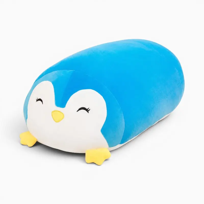 Blaues Pinguin-Kuscheltier