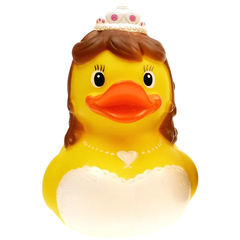 Braut Hochzeit Ente Badeente Quietscheente Factotum