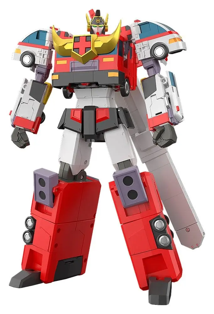 Brave Police J-Decker Actionfigur The Gattai Duke Fire 25 cm