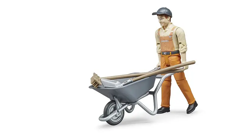 Bruder 62130 - Figurenset Kommunalarbeiter