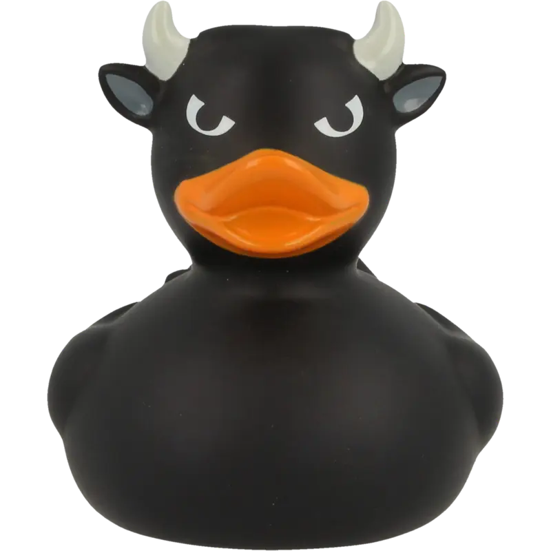 Bulle Stier Ente Badeente Quietscheente Gummiente Lilalu