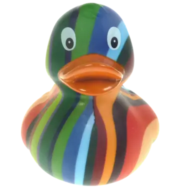 Buntspecht Farbenfroh Badeente Quietscheente Gummiente Factotum