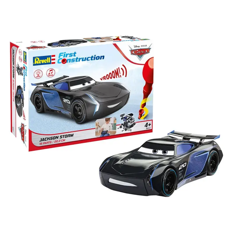 Cars First Construction Bauset Jackson Storm 22 cm