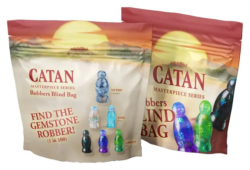 Catan Masterpiece Series Minifiguren Blind Bag Resin Robber