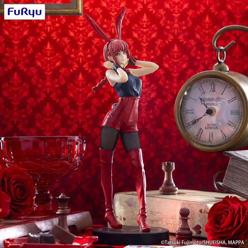 Chainsaw Man BiCute Bunnies PVC Statue Makima Red Color Ver. 30 cm - sofort lieferbar