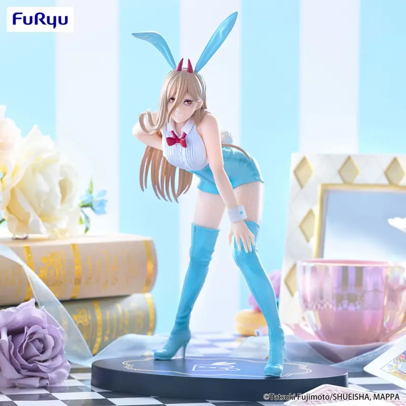 Chainsaw Man BiCute Bunnies PVC Statue Power Light Blue Color Ver. 30 cm - sofort lieferbar