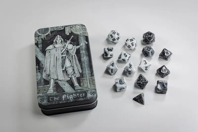 Character Class Classic RPG Würfel Set Fighter (15)