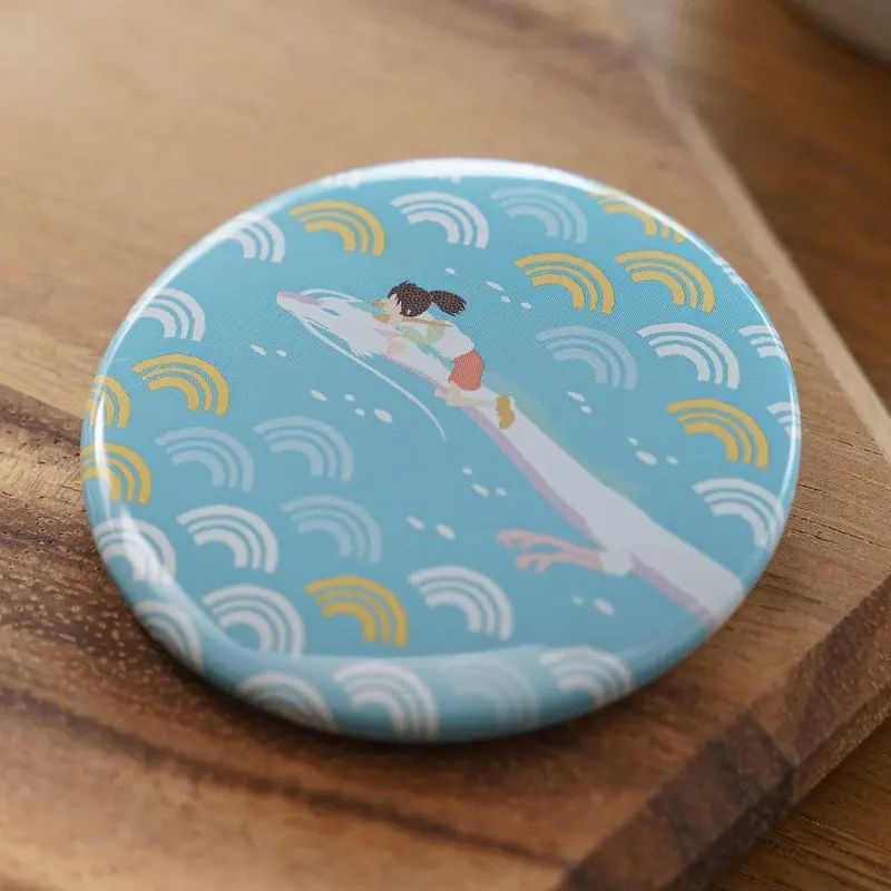 Chihiros Reise ins Zauberland Ansteck-Pin Chihiro & Haku dragon 5 cm