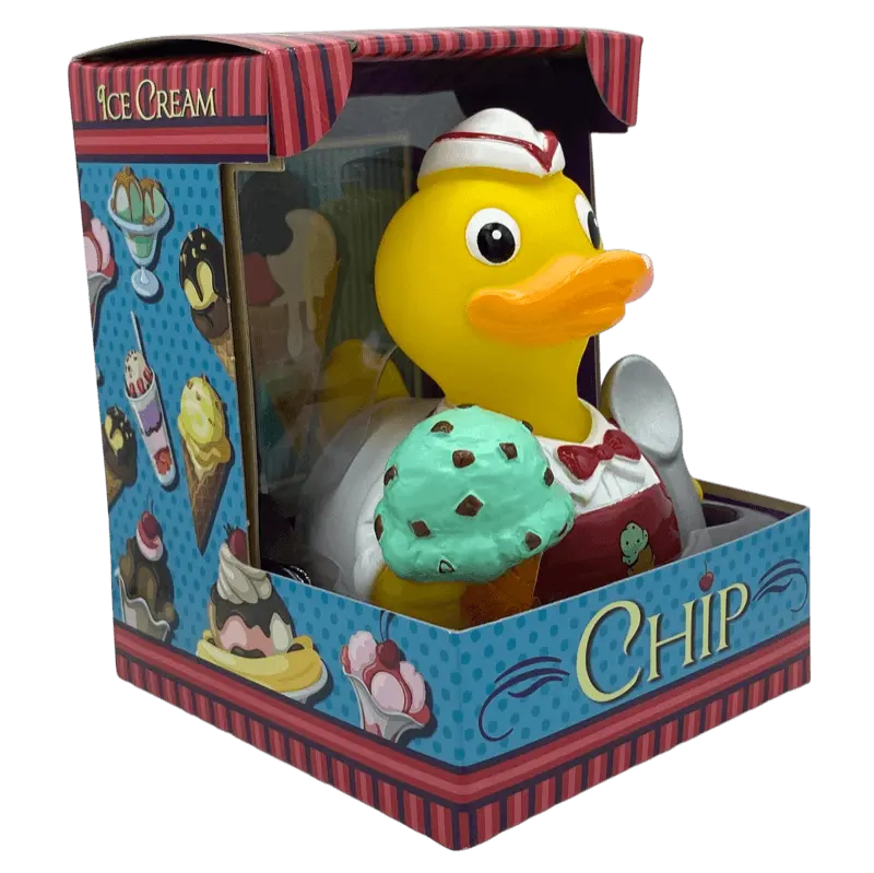 Chip Eiscafe Eisdiele Ente Badeente CelebriDucks
