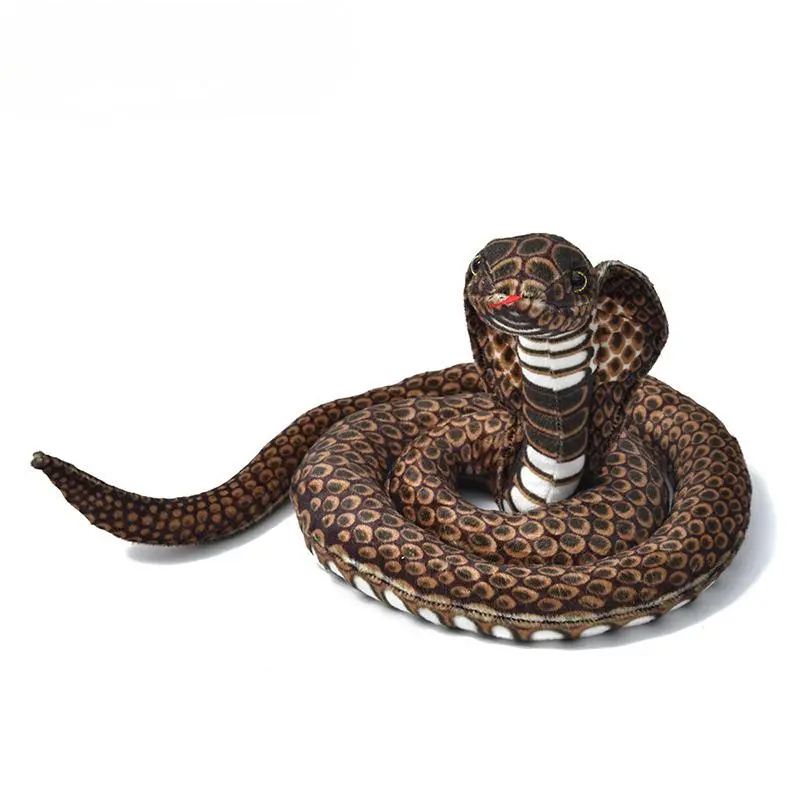 Cobra Kuscheltier Plüsch | Weiche Schlange – Bimbino