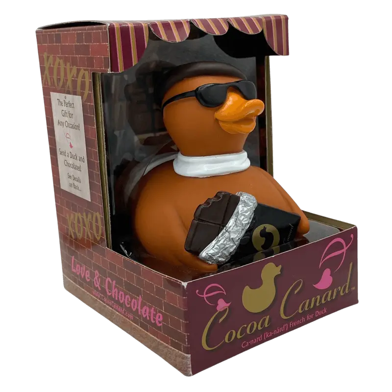 Cocoa Canard Schokolade Ente Badeente Quietscheente CelebriDucks