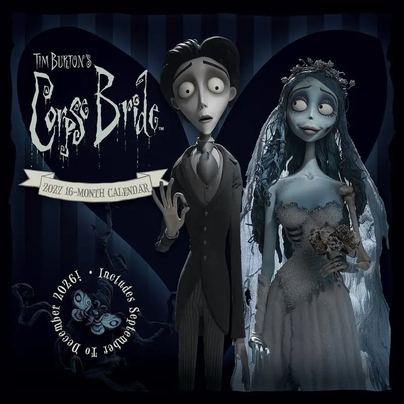 Corpse Bride Kalender 2027 30 x 30 cm