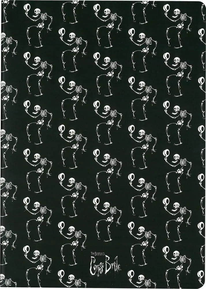 Corpse Bride Softcover Notizbuch Skelett ver. A 21 cm