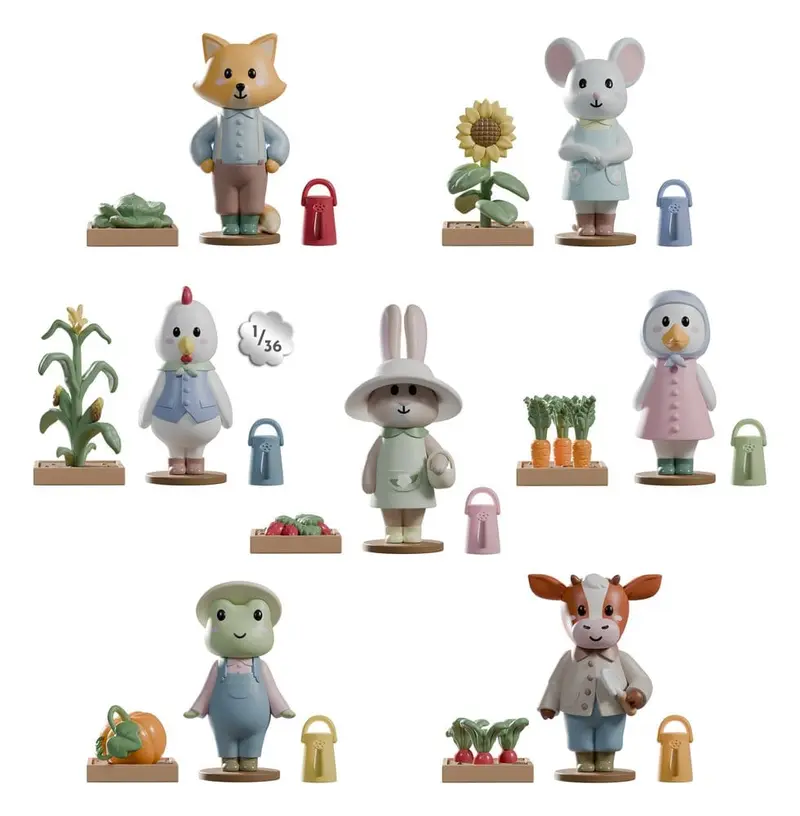 Cozy Gardeners Minifiguren S1 8 cm Blind Box Display (6)