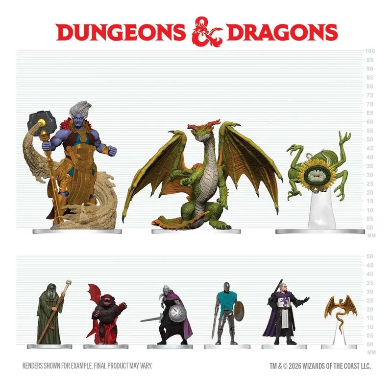 D&D Icons of the Realms Booster Brick Abenteuer in Faerûn (Set 41) 13 cm