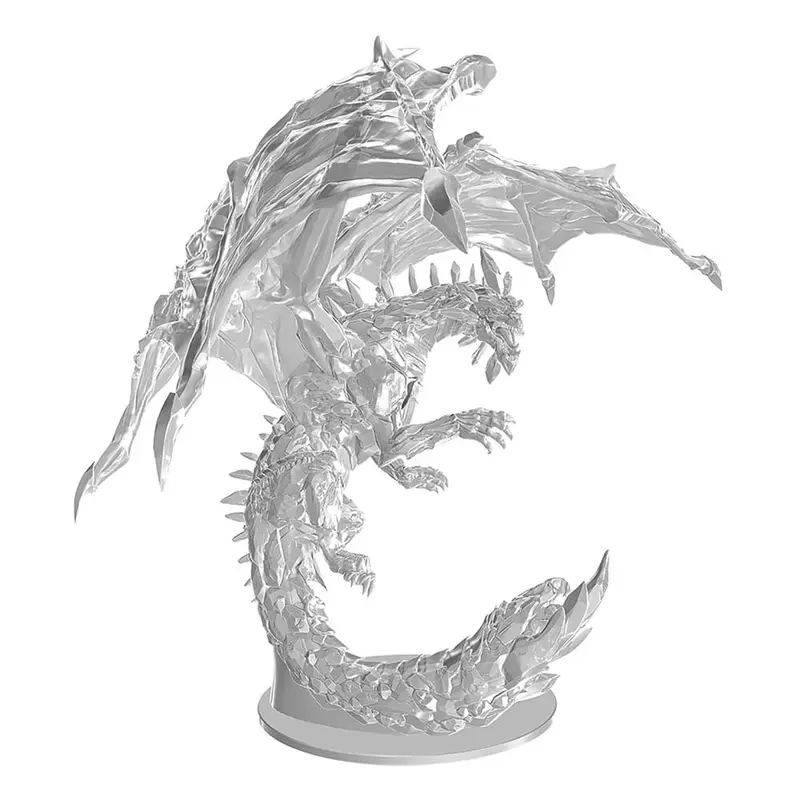 D&D Nolzur's Marvelous Miniatures Miniaturen unbemalt Adult Amethyst Dragon 38 cm