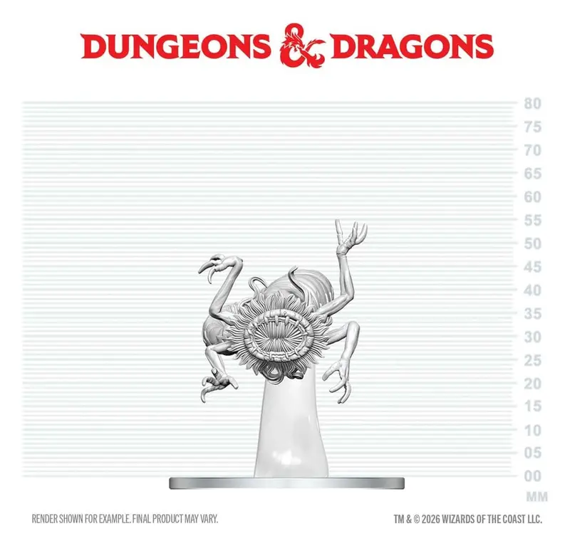 D&D Nolzur's Marvelous Miniatures Minifigur Phaerimm-Agent 6 cm