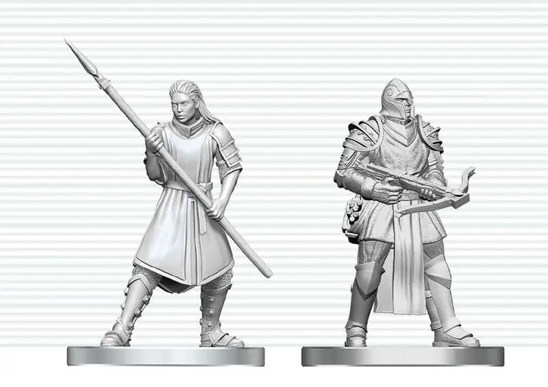 D&D Nolzur's Marvelous Miniatures Minifiguren Town Guards 13 cm