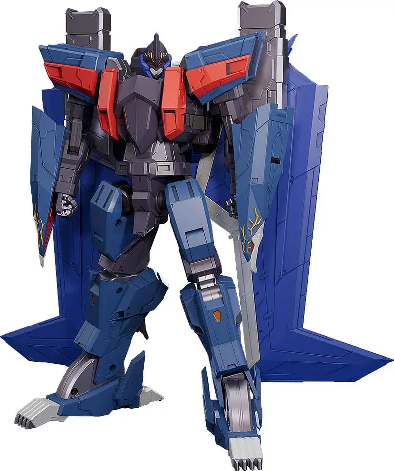 Dancouga - Super Beast Machine God Diecast / PVC Actionfigur The Gattai Black Wing 20 cm