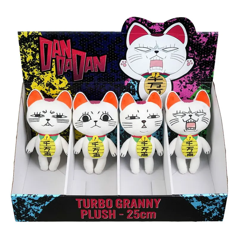 Dandadan Plüschfiguren Turbo Granny 23 cm Display (12)