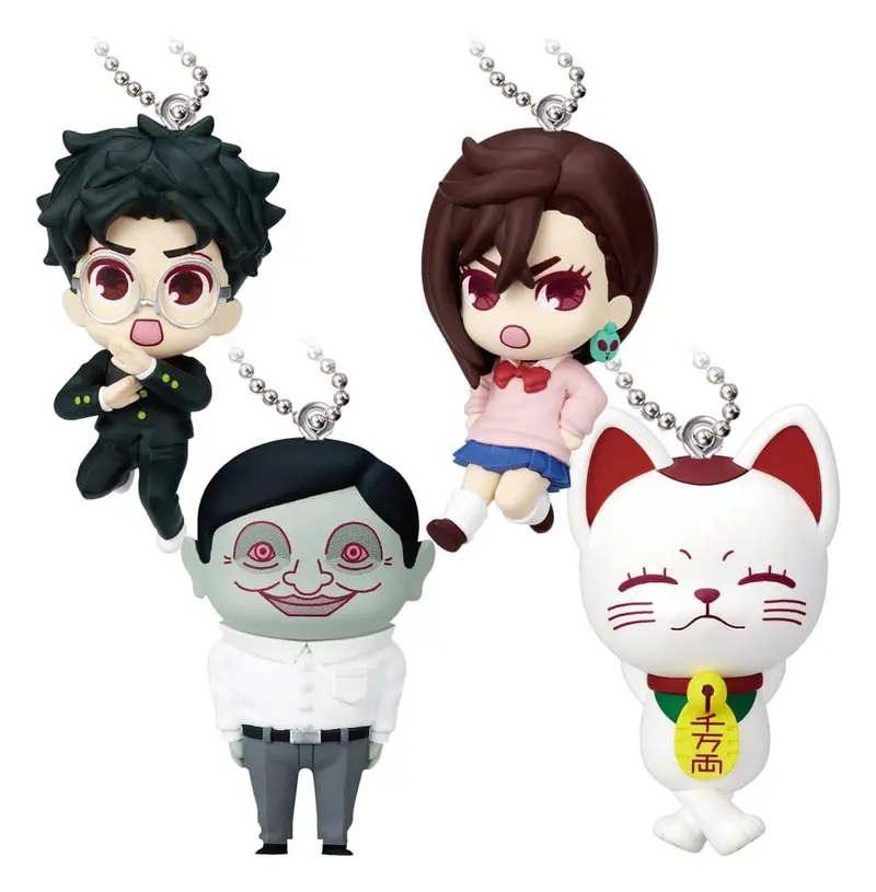 Dandadan Twinchees Dangler Minifiguren Defofig! 5 cm Blind Pack Display (24)