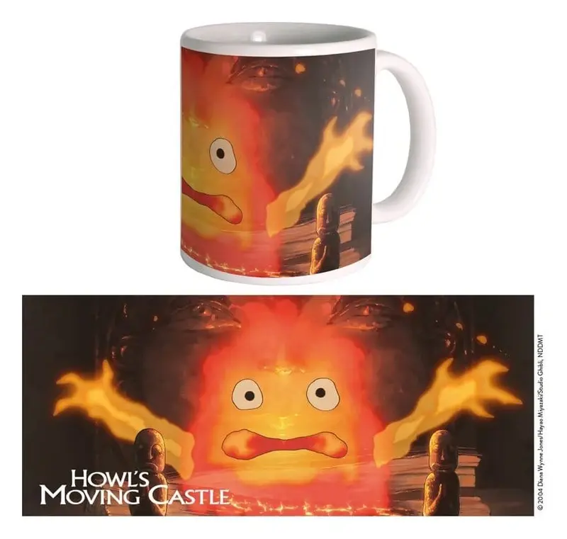 Das wandelnde Schloss Tasse Calcifer