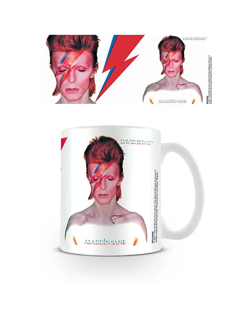 David Bowie Aladdin Sane Tasse