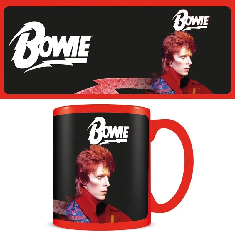David Bowie Tasse mit Thermoeffekt Bolt
