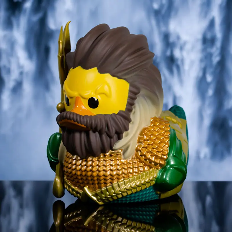 DC Comics Aqua Man Cosplay Ente Badeente Sammelfigur TUBBZ