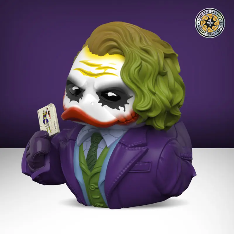 DC Comics Joker The Dark Knight Badeente Sammelfigur TUBBZ