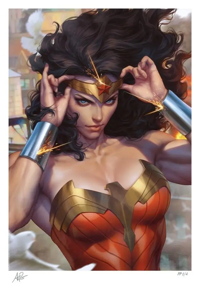 DC Comics Kunstdruck Wonder Woman #1 (2023) 61 x 46 cm - ungerahmt