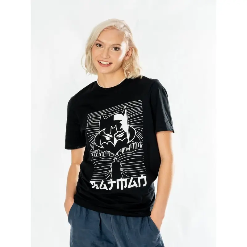 DC Comics T-Shirt Batman Anime City Größe S