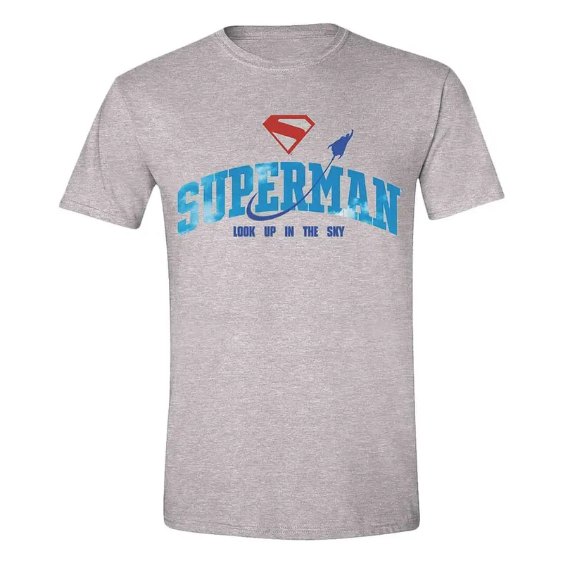 DC Comics T-Shirt Superman Look Up In The Sky Größe S
