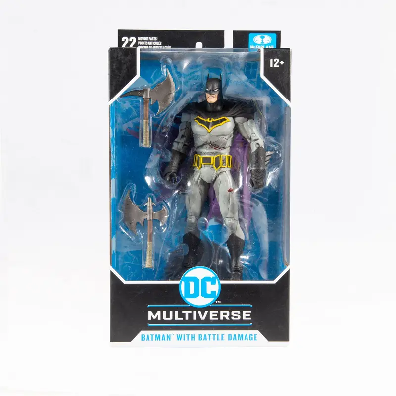 DC Multiverse Actionfigur Batman with Battle Damage (Dark Nights