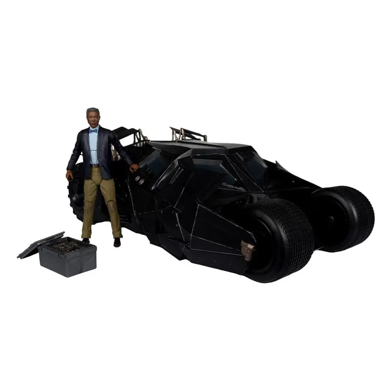 DC Multiverse Fahrzeug Tumbler with Lucuis Fox (The Dark Knight) (Gold Label) - sofort lieferbar