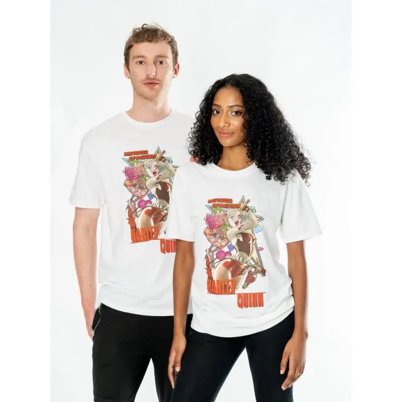 DC T-Shirt Harley Quinn Anime Mayhem Größe XXL