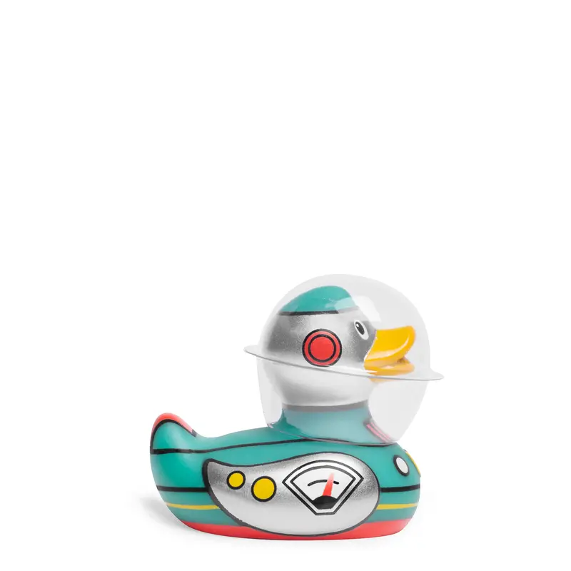Deluxe Mini Robot BUD Duck Badeente Quietscheente