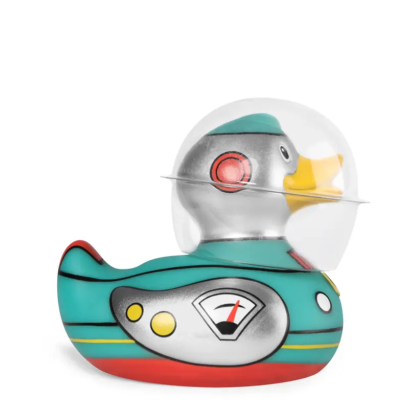 Deluxe Robot BUD Duck Badeente Quietscheente