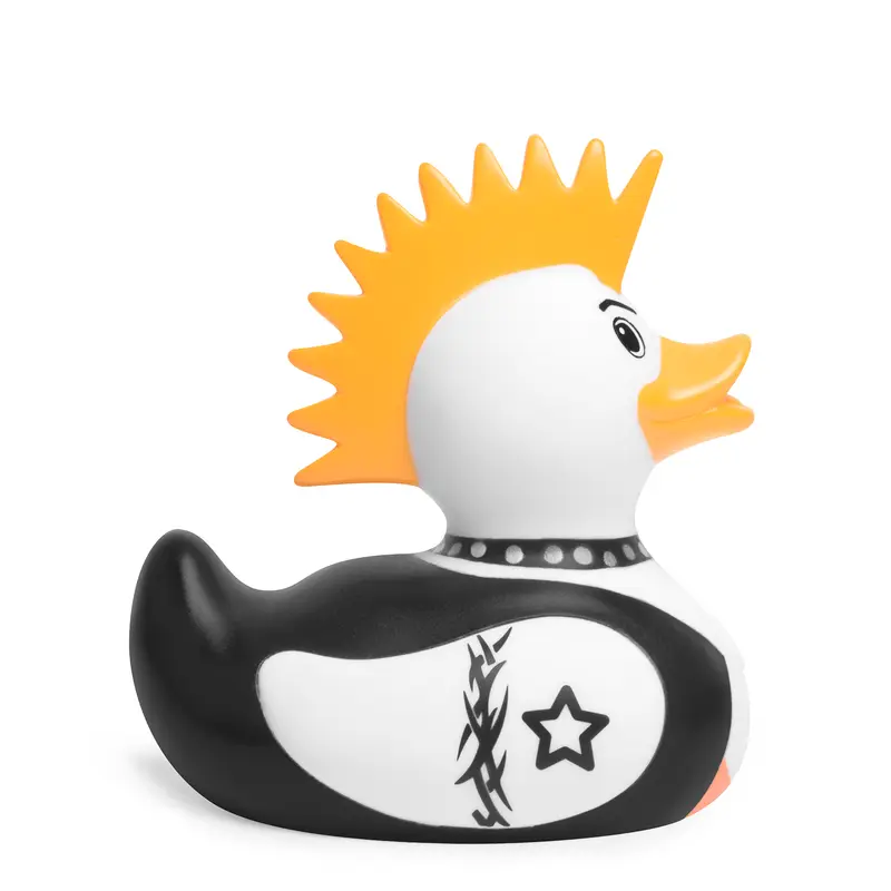 Deluxe Rock Idol Punk BUD Duck Badeente Quietscheente