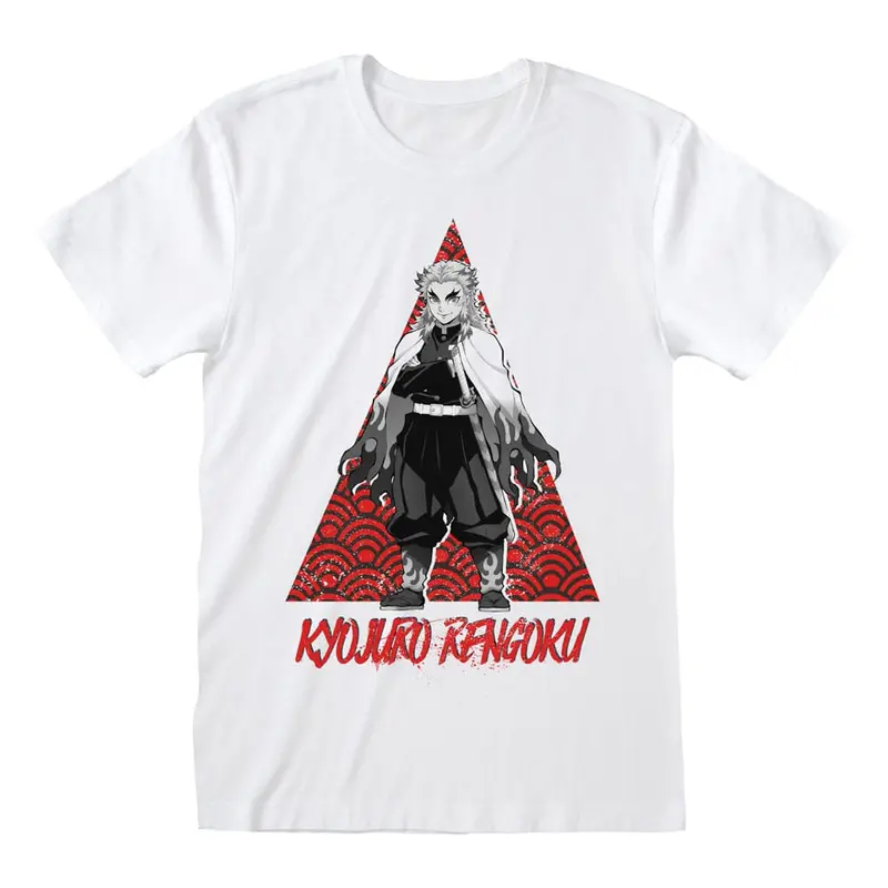 Demon Slayer T-Shirt Rengoku Tri Größe S